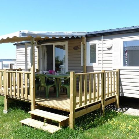 Stacaravan 6 personen - Comfort+ - 3 slaapkamers