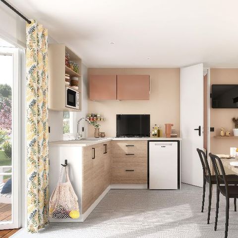 Stacaravan 4 personen - Superieur - 2 badkamers