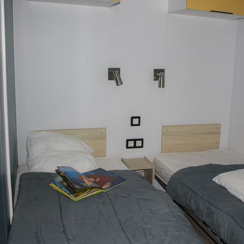 Stacaravan 4 personen - Superior - 2 kamers - Woensdag aankomst