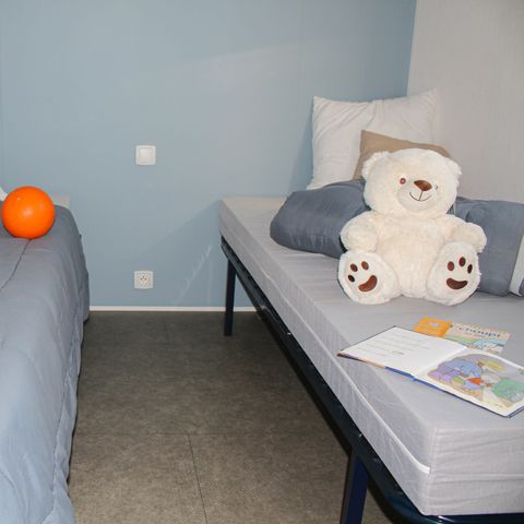 Stacaravan 4 personen - Superior - 2 slaapkamers + 2 badkamers