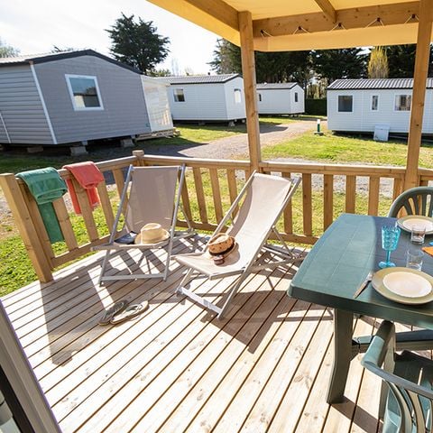 Stacaravan 6 personen - Superieur - 3 slaapkamers