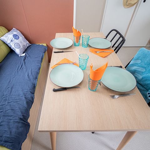 Stacaravan 4 personen - Comfort 2 slaapkamers