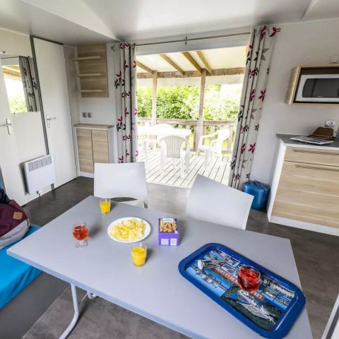 Stacaravan 4 personen - Comfort Stacaravan 3 Kamers 4 Personen Airconditioning + TV