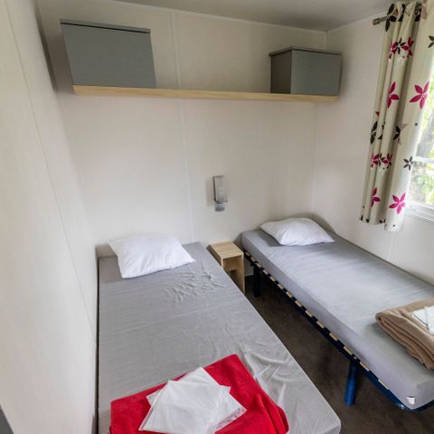 Stacaravan 6 personen - Stacaravan Family TV Clim Wifi - 3 slaapkamers - 6 personen