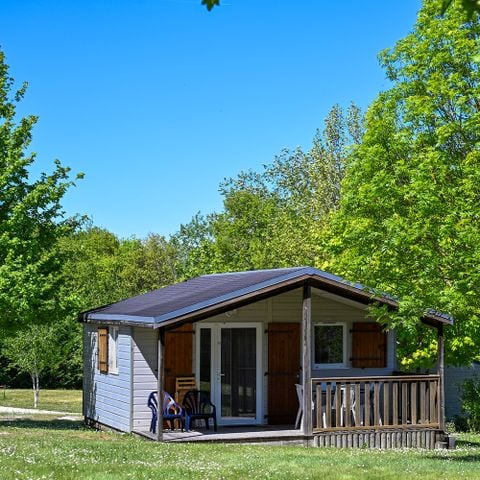 Chalet 4 personen -  Chalet 24m² (2 slaapkamers) met overdekt terras voor 4 personen