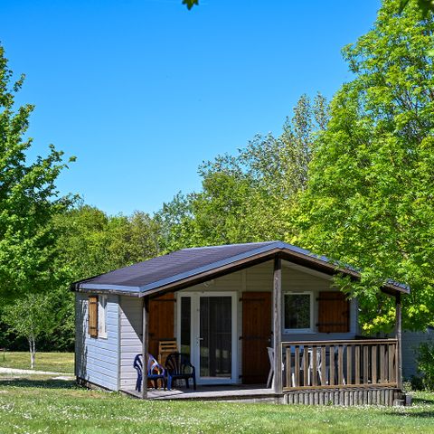 Chalet 4 Personen -  Chalet 24m² (2 Zimmer) mit überdachter Terrasse 4 Pers.