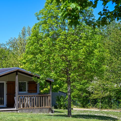 Chalet 4 personen - Chalet 24m² (2 Zimmer) mit überdachter Terrasse 4 Pers.