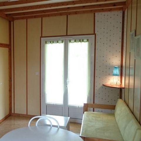 Chalet 7 personen - Chalet 35m² (2 Zimmer) überdachte Terrasse - Le Parc des Coteaux 800m vom Campingplatz entfernt 5/7 pers.