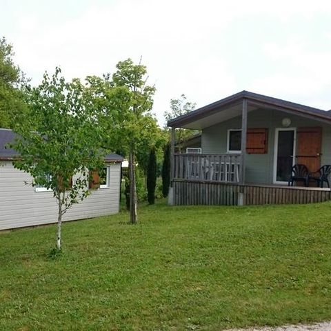 Chalet 4 personen - Chalet 28m² (2 Zimmer) mit überdachter Terrasse 4 Pers.