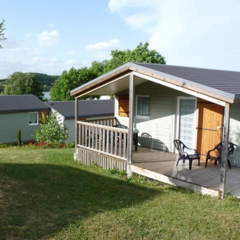 Chalet 4 personen - Chalet 28m² (2 Zimmer) mit überdachter Terrasse 4 Pers.