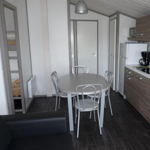 Chalet 6 personen - Chalet 35m² (3 Zimmer) mit überdachter Terrasse 6 Pers.