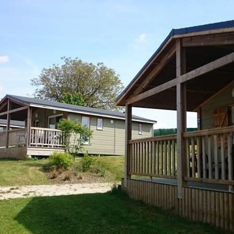 Chalet 6 personen - Chalet 35m² (3 Zimmer) mit überdachter Terrasse 6 Pers.