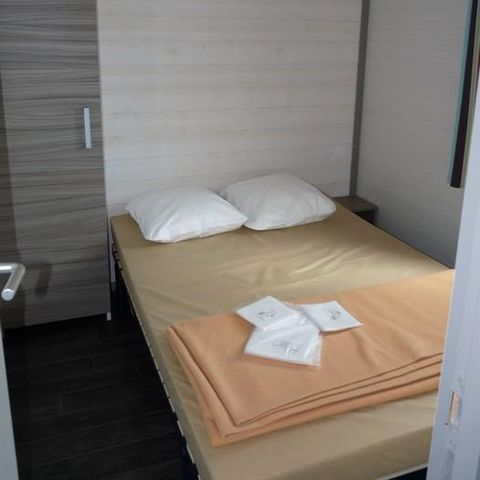 Chalet 6 personen - Chalet 35m² (3 Zimmer) mit überdachter Terrasse 6 Pers.