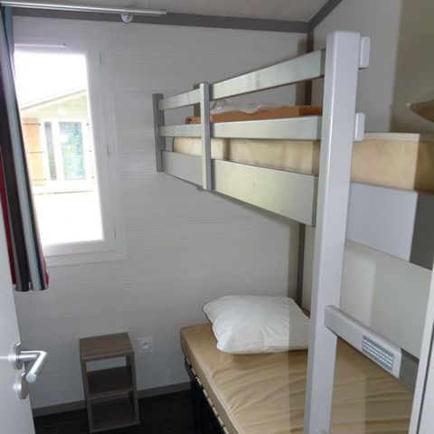 Chalet 6 personen - Chalet 35m² (3 Zimmer) mit überdachter Terrasse 6 Pers.