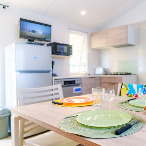 MOBILHOME 6 personas - Confort silencioso