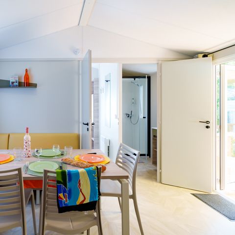 Stacaravan 6 personen - Rustig comfort