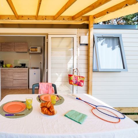 MOBILE HOME 2 people - Mobil-home Escale 20m² - 1 bedroom + Television