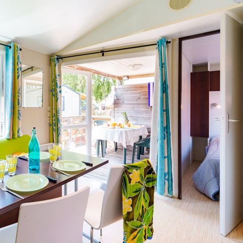 MOBILHOME 4 personas - Mobil-home Escapade 24m² - 2 habitaciones + Televisión