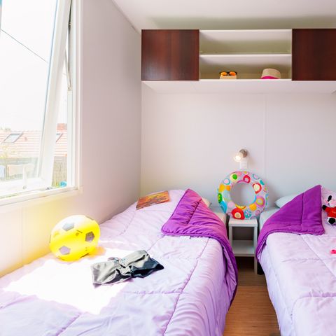 Stacaravan 4 personen - Stacaravan Escapade 24m² - 2 kamers + Televisie