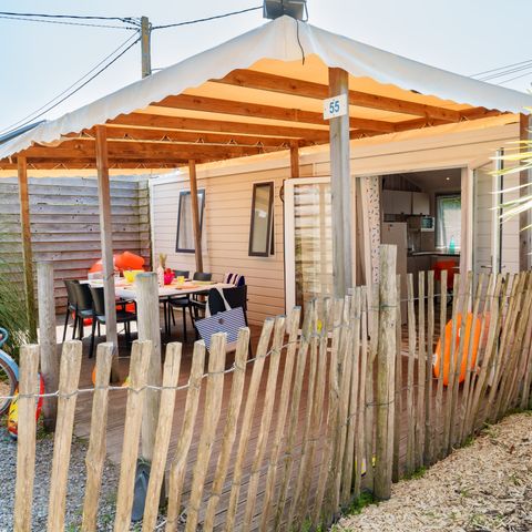 MOBILHOME 8 personas - Détente 2018 GRAND CONFORT 36m² - 4 habitaciones + televisión y lavavajillas