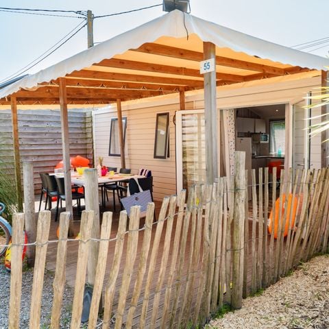 Mobile home 8 persons - Détente 2018 GRAND CONFORT 36m² - 4 bedrooms + television and dishwasher