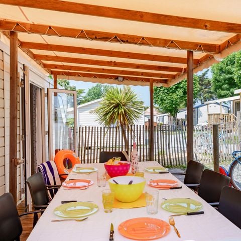 MOBILHOME 8 personnes - Détente 2018 GRAND CONFORT 36m² - 4 chambres + télévision et lave vaisselle