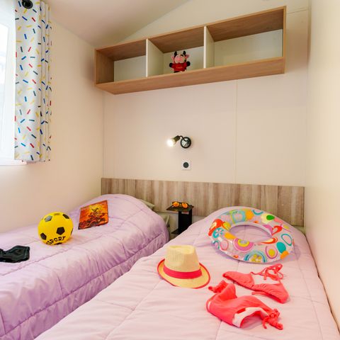 BUNGALOW 8 personnes - Détente 2018 GRAND CONFORT 36m² - 4 chambres + télévision et lave vaisselle