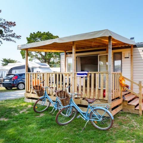 BUNGALOW 4 personnes - Mobil-home Escapade Premium 27m² - 2 chambres + télévision