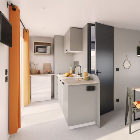 BUNGALOW 7 personnes - Evasion 2 chambres 28m²