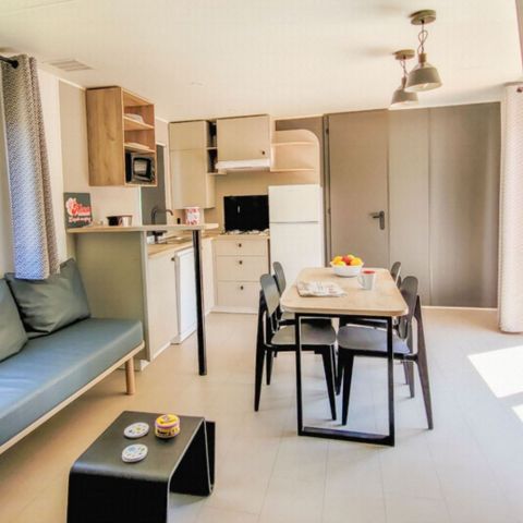 Casa mobile 6 persone - Comfort+ per - 6 persone - 3 camere - Da letto - 2 bagni - 40 m²