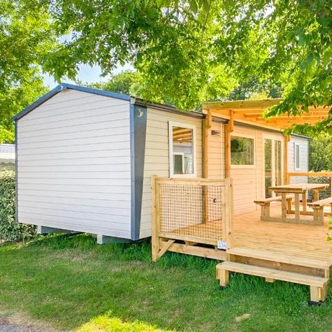 BUNGALOW 6 personnes - Mobil Home 3 chambres 6 pers Terrasse semi-couverte TV
