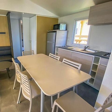 CASA MOBILE 6 persone - Casa mobile 3 camere 6 pers Terrazza semicoperta TV