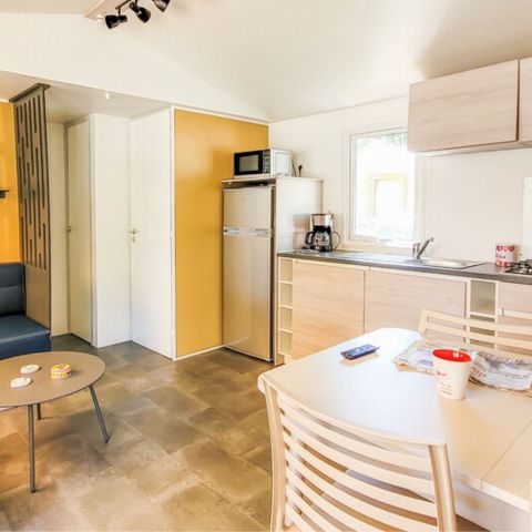 Mobilhome 6 personas - Casa móvil «Loisir+» para - 6 personas - 3 habitaciones - 34 m²