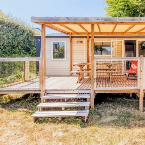 Mobilhome 6 personas - Casa móvil «Loisir+» para - 6 personas - 3 habitaciones - 34 m²
