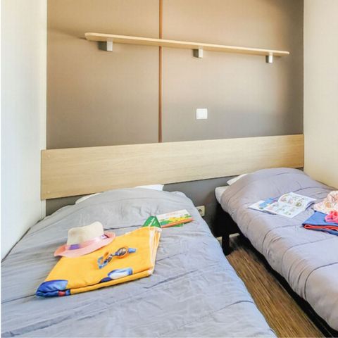 Mobilhome 6 personas - Casa móvil «Loisir+» para - 6 personas - 3 dormitorios - 30 m²