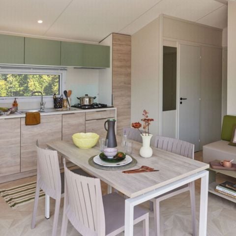 Mobilhome 5 personas - Casa móvil «Évasion» para - 5 personas - 2 habitaciones - 23 m²