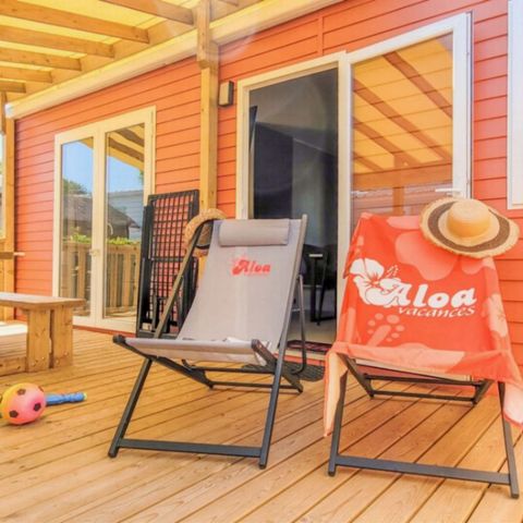Mobilhome 8 personas - Casa móvil «Loisir+» para - 8 personas - 3 dormitorios - 30 m²