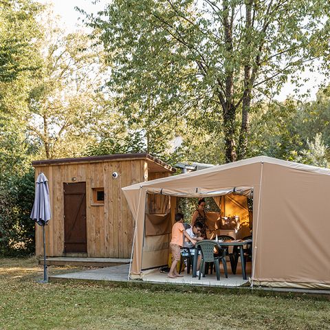 Tenda 4 persone - Tenda arredata Comfort 3 camere da letto 4 persone