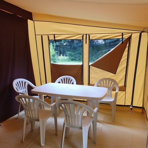 TENTE 4 personnes - Tente Meublée Confort 3 chambres 4 pers