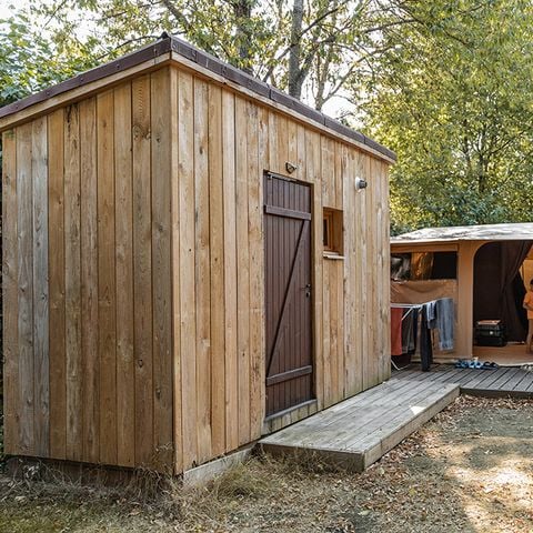 TENTE 4 personnes - Tente Meublée Confort 3 chambres 4 pers