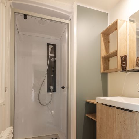 Stacaravan 8 personen - Comfort stacaravan 3 slaapkamers 8 pers