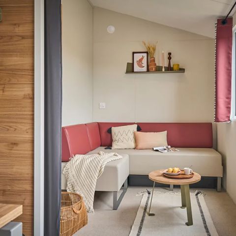 Mobile home 6 persons - Mobil Home Aqua 2ch 4/6pers Terrace Semi-covered TV