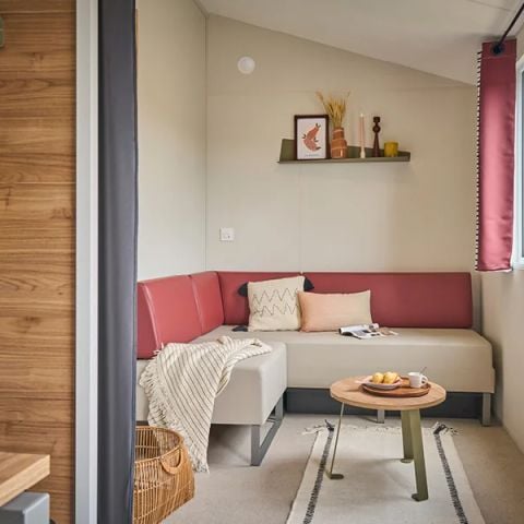 Mobilheim 6 Personen - Mobil Home Aqua 2Zi 4/6Pers Terrasse Halbüberdacht TV