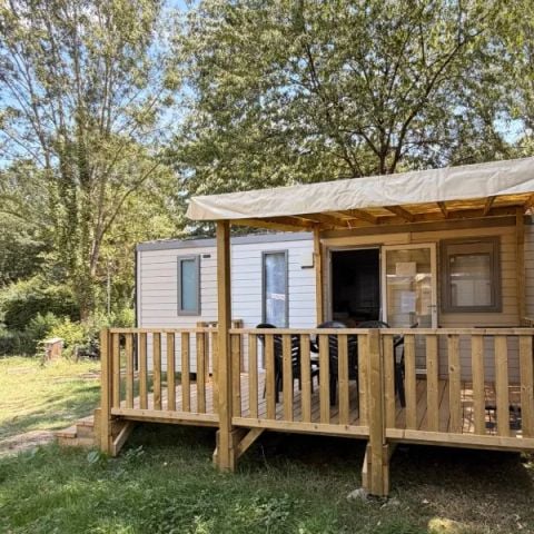 Mobilhome 4/6 personnes - Aqua - 2 chambres - Terrasse Semi-couverte - TV