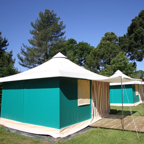 BUNGALOW DE LONA 4 personas - BT2 - sin instalaciones sanitarias