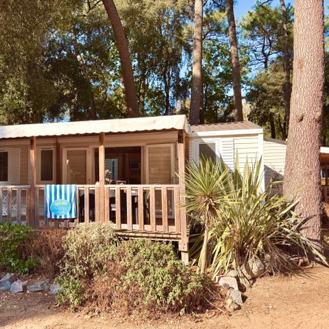 Mobile home 6 persons - 3-bedroom resort