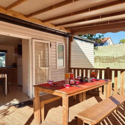 Stacaravan 8 personen - EDEN Resort - 4 kamers 2sdb 8 Pers