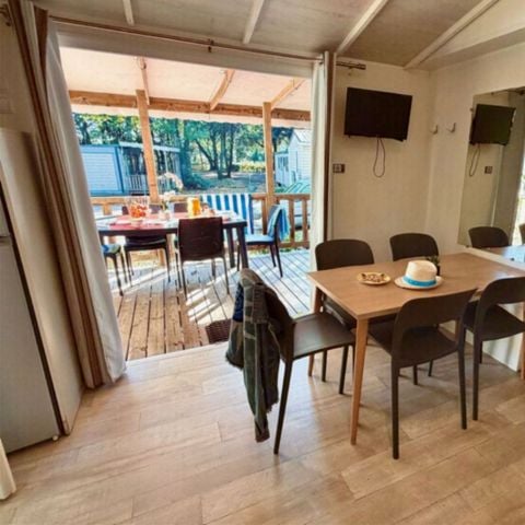 Mobilhome 8 personnes - EDEN Resort - 4 chambres - 2 salles de bain lave-vaisselle