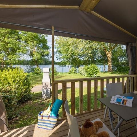 LODGE 4 personen - Stacaravan met 2 slaapkamers - overdekt terras