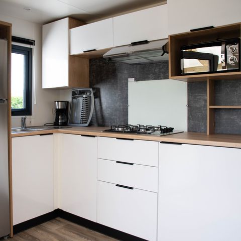 Stacaravan 4 personen - Premium - 2 slaapkamers
